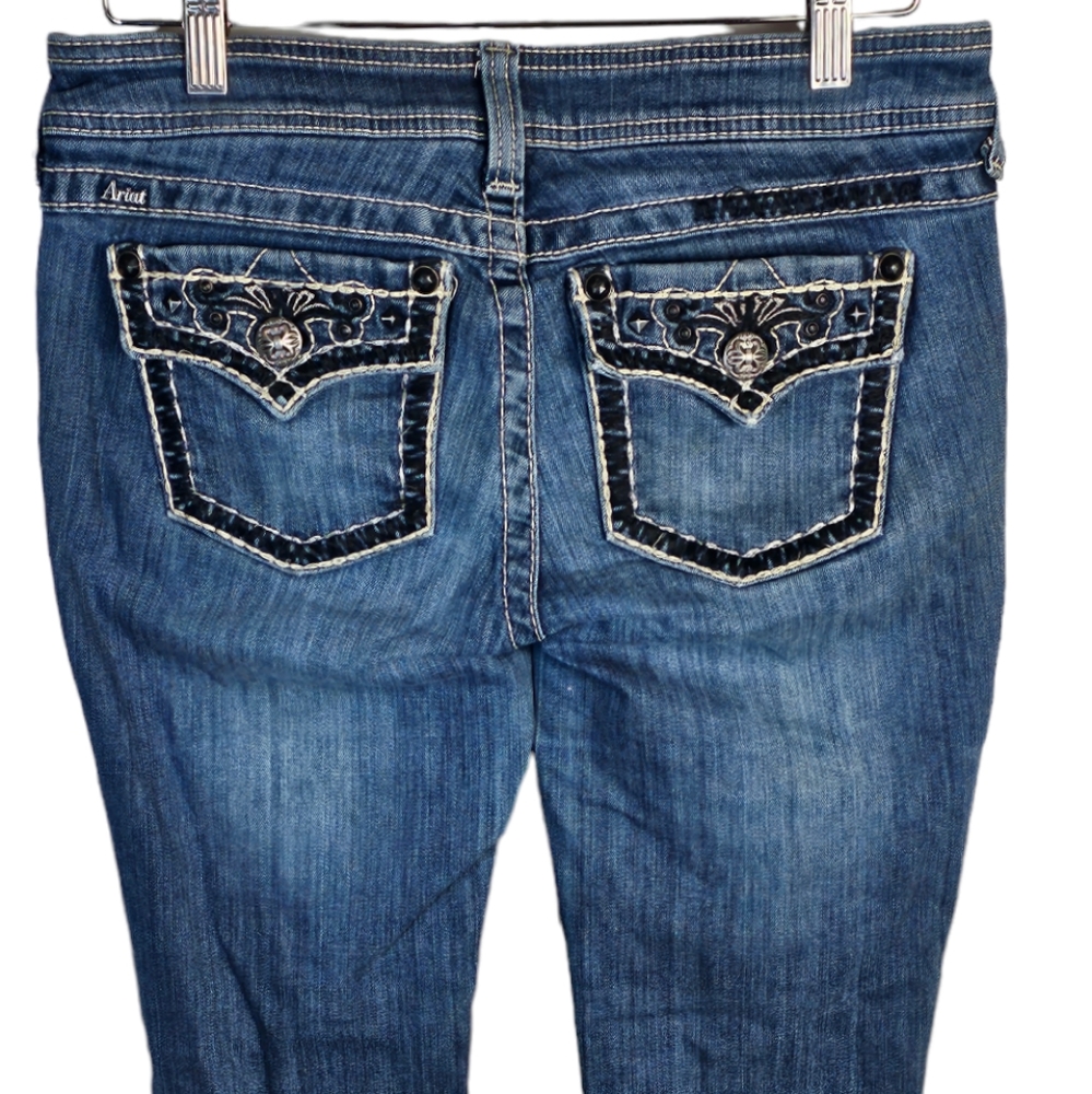 Ariat Women's Ruby Bootcut Stretch Denim Jeans Sz… - image 4